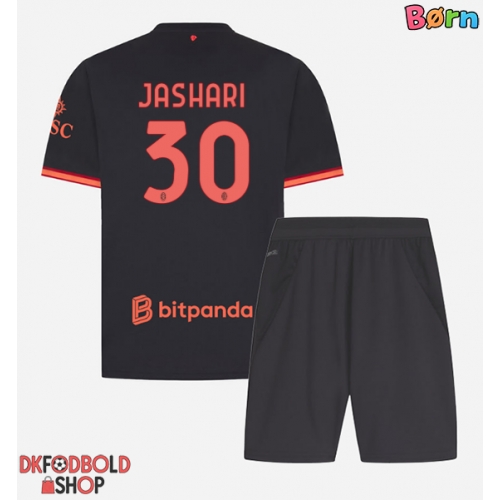 AC Milan Ardon Jashari #30 Tredje trøje Børn 2026-27 Kort ærmer (+ korte bukser)